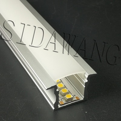 10mm Embedded U Led channel aluminum Profile