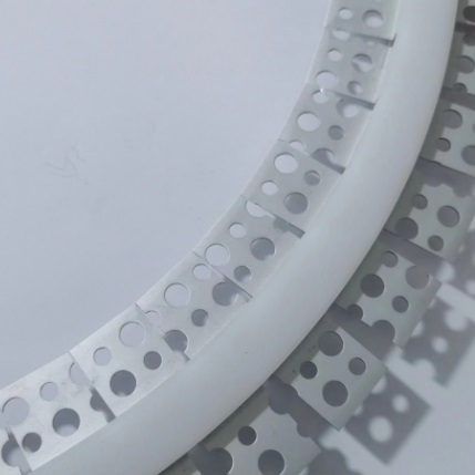 Bendable Trimless Mud-in led channel Profile